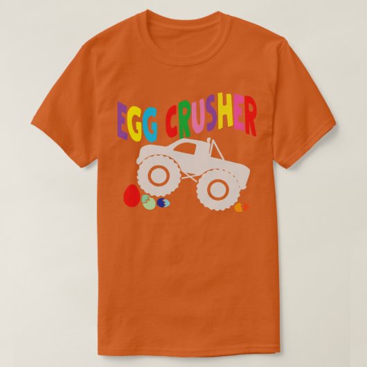 Pasen crusher monstertruck t-shirt (Design voorkant)
