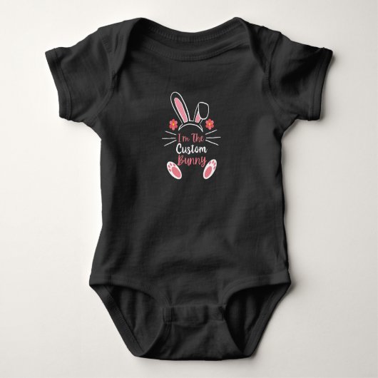 Pasen Custom Bunny T-shirt (Voorkant)