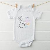 Pasen Cute Some Bunny Loves Me Romper