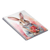 Pasen Dag- Konijn Klassiek Notitieboek (Rechterzijde)