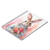 Pasen Dag- Konijn Klassiek Notitieboek (Linkerzijde)