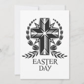 Pasen Dag Kruis Kaart (Voorkant)