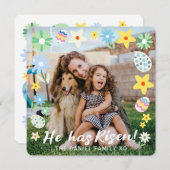 Pasen dat hij is gekomen kaart (Voorkant / Achterkant)