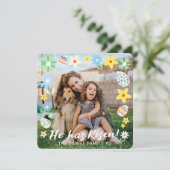 Pasen dat hij is gekomen kaart (Staand voorkant)