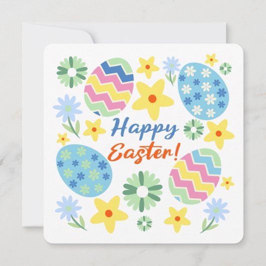 Pasen dat hij is gekomen kaart (Achterkant)