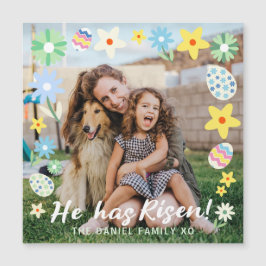 Pasen dat hij is gekomen magnetische uitnodiging