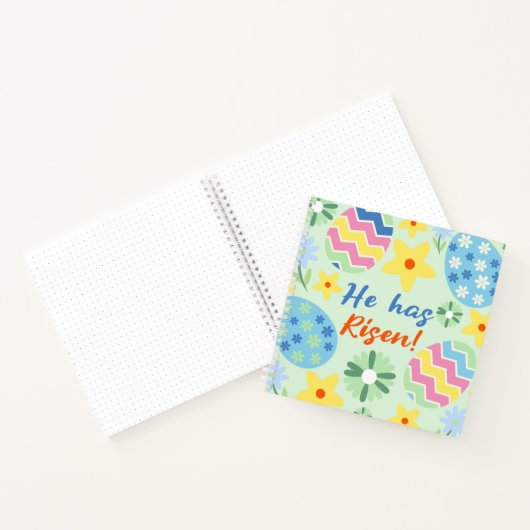 Pasen dat hij is gekomen notitieboek (Binnen)