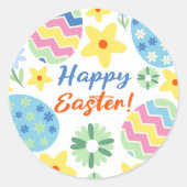 Pasen dat hij is gekomen ronde sticker (Voorkant)