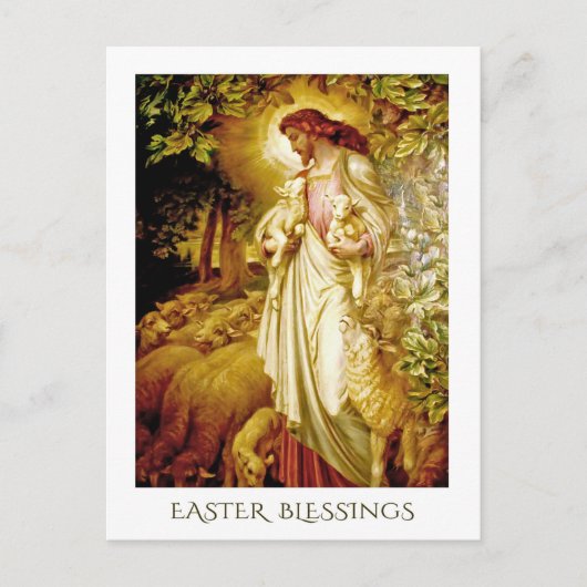 Pasen. De goede schaafschilderingen Feestdagenkaart (Voorkant)