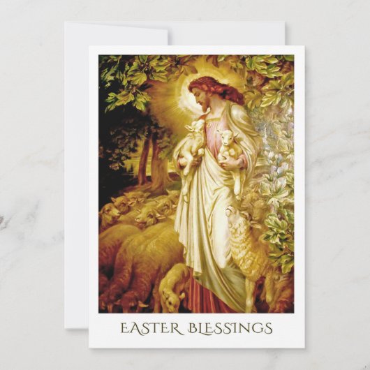 Pasen. De goede schaafschilderingen Feestdagenkaart (Voorkant)