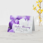 Pasen die 2:25 1John zegent is dit de Belofte Kaart (Gele Bloem)