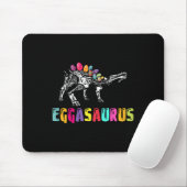 Pasen Dino - Eggasaurus Stegosaurus Ei Dino's Muismat (Met muis)