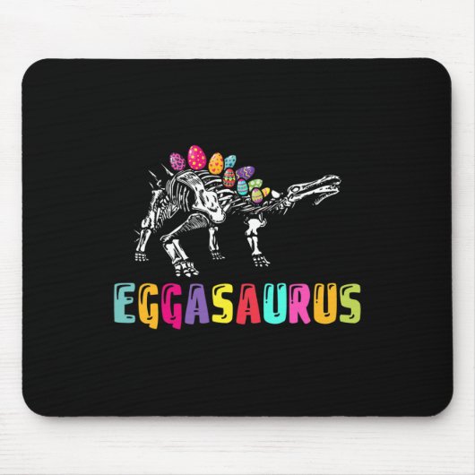 Pasen Dino - Eggasaurus Stegosaurus Ei Dino's Muismat (Voorkant)