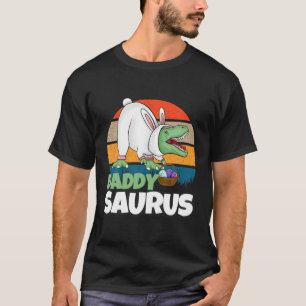 Pasen Dinosaurus Konijn Ei Pap Gift, Grappige T RE T-shirt