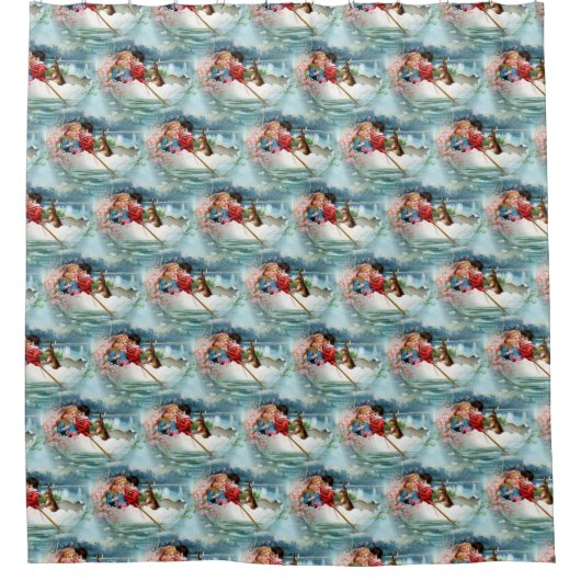  Pasen Douchegordijn (Voorkant)