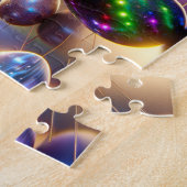 Pasen Droid Ruimtemelkweg Thema Kinder Cadeau Legpuzzel (Zijkant)