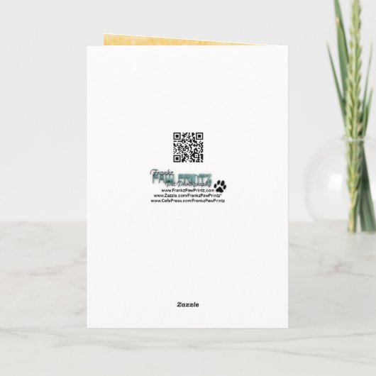 Pasen - Duitse Wijzer Shorthair - Kaiser Feestdagen Kaart (Achterkant)