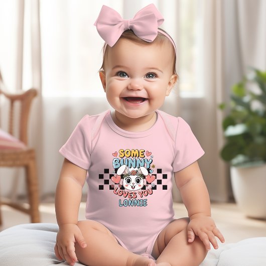 Pasen Een Konijn Houdt Van Jou Rompertje Romper