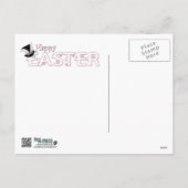 Pasen - Één of ander Konijntje houdt van u - Eskie Feestdagenkaart (Achterkant)