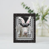 Pasen - Één of ander Konijntje houdt van u - Feestdagenkaart (Staand voorkant)