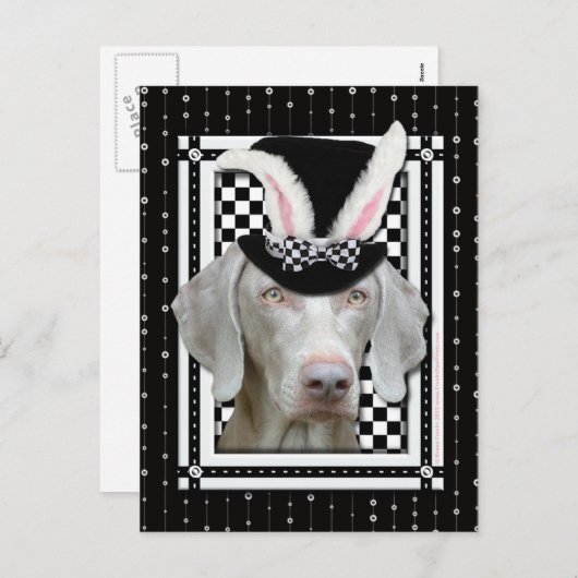 Pasen - Één of ander Konijntje houdt van u - Feestdagenkaart (Voorkant / Achterkant)