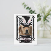 Pasen - Één of ander Konijntje houdt van u - Feestdagenkaart (Staand voorkant)