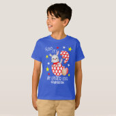 Pasen Egg Funny Bunny, gepersonaliseerd T-shirt (Voorkant volledig)