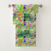 Pasen Egg Hunt Bad Handdoek (Insitu)