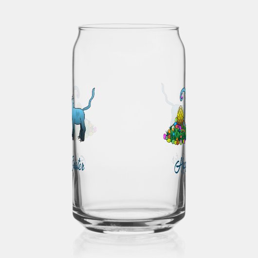 Pasen Egg Hunt Blikvorm Glas (Links)