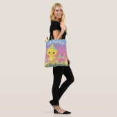 Pasen Egg Hunt Chick Kind Gepersonaliseerd Tote Bag (Op model)