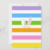 Pasen Egg Hunt Easter Brunch Kaart (Achterkant)