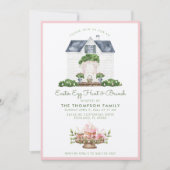 Pasen Egg Hunt en Brunch Uitnodiging (Voorkant)