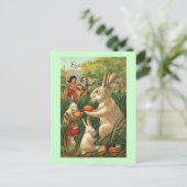 Pasen Egg Hunt Feestdagenkaart (Staand voorkant)