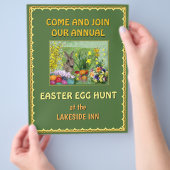 Pasen Egg Hunt Flyer (Hand)