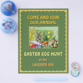Pasen Egg Hunt Flyer (Enkel)