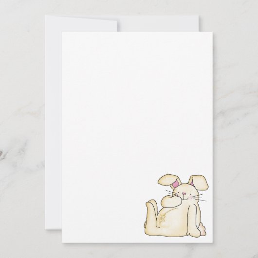 Pasen Egg Hunt Fun Kaart (Achterkant)