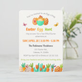 Pasen Egg Hunt Kaart (Staand voorkant)