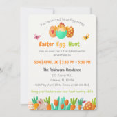 Pasen Egg Hunt Kaart (Voorkant)