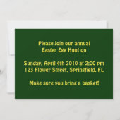 Pasen Egg Hunt Kaart (Achterkant)