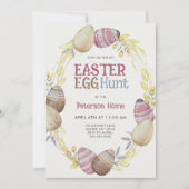 Pasen Egg Hunt Kaart (Voorkant)