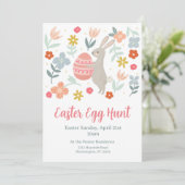 Pasen Egg Hunt Kaart (Staand voorkant)