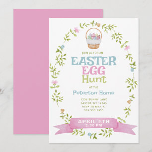 Pasen Egg Hunt Kaart