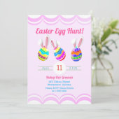 Pasen Egg Hunt Kaart (Staand voorkant)