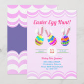 Pasen Egg Hunt Kaart (Voorkant / Achterkant)