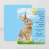 Pasen Egg Hunt met Bunny