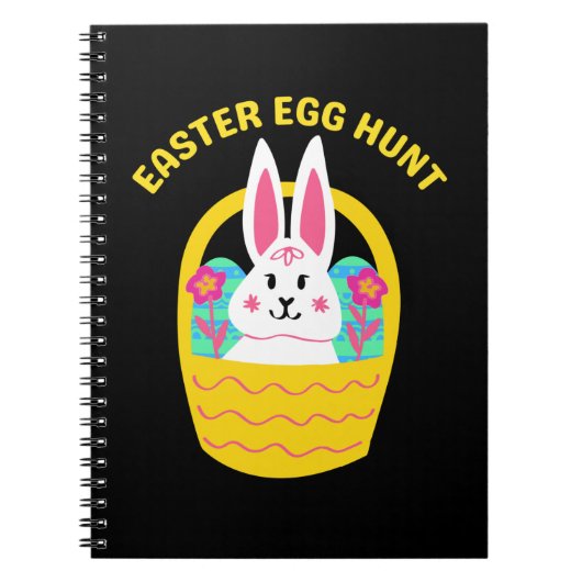 Pasen Egg Hunt Notitieboek (Voorkant)