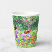 Pasen Egg Hunt Papieren Bekers (Links)