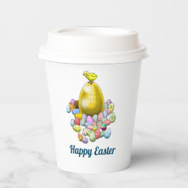 Pasen Egg Hunt Papieren Bekers