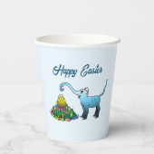 Pasen Egg Hunt Papieren Bekers (Achterkant)