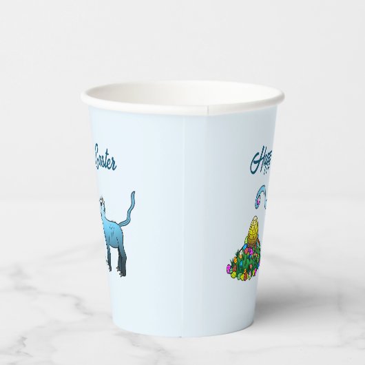 Pasen Egg Hunt Papieren Bekers (Rechts)